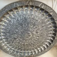 سینی غول پیکر تمام قلم بی نظیر|کلکسیون اشیاء عتیقه|شهریار, شهریار|دیوار