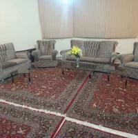 مبلمان هفت نفره و تخت دو نفره|مبلمان خانگی و میز عسلی|سبزوار, کوی بهار|دیوار