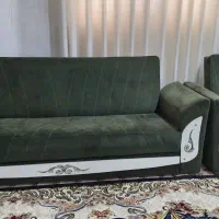 مبلمان ۸ نفره ومیزوصندلی غذاخوری ۴ نفره باهم وجدا|مبلمان خانگی و میز عسلی|اندیمشک, |دیوار