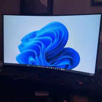 مانیتور ۳۲ اینچ خمیده ۱۴۴ هرتز|قطعات و لوازم جانبی رایانه|ری, دیلمان|دیوار