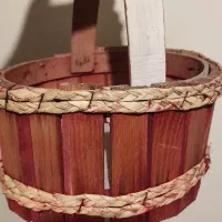 سبد حصیری نو