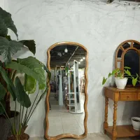 انواع آینه چراغدار، دفرمه، چرخشی، قاب چوب، قاب فلز|آینه|بندرعباس, |دیوار