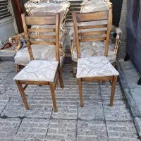 میزصندلی‌غذاخوری۴نفره‌تمام‌چوب(مبلمان‌مرادی)|میز و صندلی غذاخوری|تبریز, |دیوار