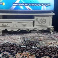 میز تلویزیون چوبی