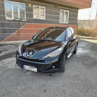 پژو ۲۰۷ مشکی مدل۹۸ سقف فلز