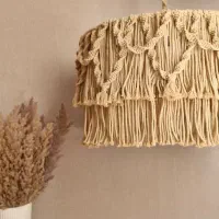 لوستر مکرومه بافی|لوستر و چراغ آویز|تهران, هفت چنار|دیوار