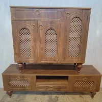 جاکفشی / میز تلویزیون ( حصیری )|جاکفشی، کمد، دراور|مشهد, ایثارگران|دیوار