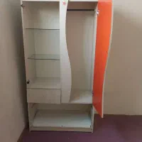 ۲ عدد کمد یکی کمد بچه و یک تخت دو نفره با تشک|اسباب و اثاث بچه|مشکین‌دشت, |دیوار