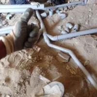 تاسیسات لوله کشی اب و فاضلاب لوله گذاری برق