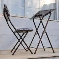 صندلی نماز تاشو لوله ضخیم تحمل وزن 120 کیلو