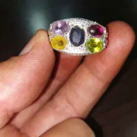 انگشترهای جواهری سنگ هاهمه اصل ومعدنی|جواهرات|الیگودرز, |دیوار