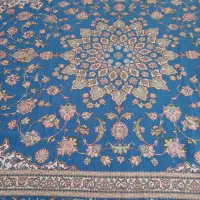 روفرشی زر بافت۱۲ متری فیروزه ای نو نو