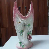 ظروف عتیقه و قدیمی گلدان چینی نعلبکی فنجان نمکدان