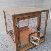 قفس بزرگ چوبی مناسب انواع حیوانات|لوازم جانبی حیوانات|اسلامشهر, مطهری|دیوار