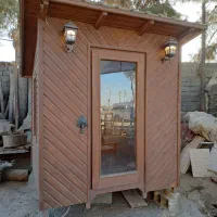 کلبه چوبی آماده تحویل . فروش فوری