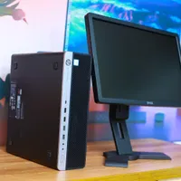 کامپیوتر کامل نسل هفتم لوازم RGB +مانیتور22 اینچ