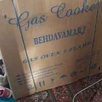 اجاق گاز طرح فر پنج شعله