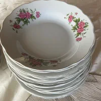 بشقاب گل سرخی