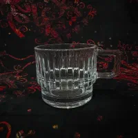 ست 6 عددی فنجان بلور نو با بسته‌بندی کادویی