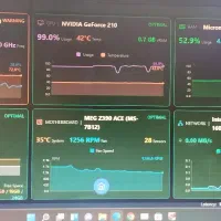 کیس گیمینگ msi meg z390 ace پردازنده نسل ۹