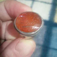 انگشتر عقیق خط یمنی(فروشی)