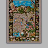 فرشینه طرح ابریشم در ابعاد مختلف