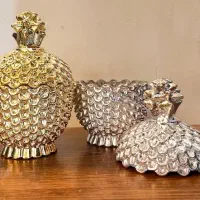 ظرف دکوری قندان یا شکلات‌خوری هم میشه