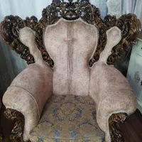 مبل سلطنتی چوب گردو|مبلمان خانگی و میز عسلی|فردیس, |دیوار