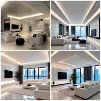 اجرای کناف،دکوراتیو،  برق و نور پردازی،