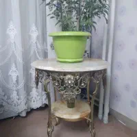 میز عسلی برنزی