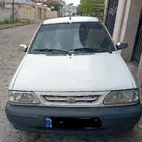پراید ۸۶ سفید دوگانه فابریک