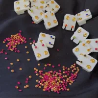گوشواره میخی استریل+آبکاری طلا(ضد حساسیت)
