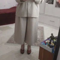 مانتو با دامن شلواری