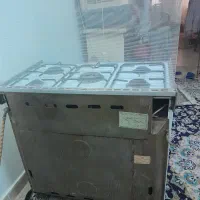 یکدستگاه  گاز  پنج شعله با فر سالم با شیشه رفلکس|اجاق گاز و لوازم برقی پخت‌وپز|مشهد, یوسفیه (شهرک غرب)|دیوار