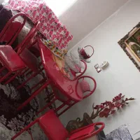 میز غذا خوری شیش نفره در حد نو بدون استفاده|میز و صندلی غذاخوری|اسدآباد, |دیوار