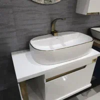 مدل ۴۰۴۲ روشویی تمام PVC ضد آب سایز 40*80