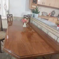 میز ناهاری ۶ نفره|میز و صندلی غذاخوری|خرم‌آباد, |دیوار