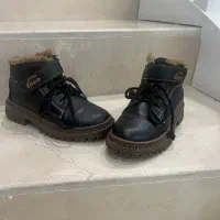 بوت بچه گانه مشکی نو سایز۳۶