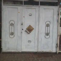 درب حیاط ماشین رو