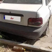 پراید مدل 83 دوگانه سوز دستی که مدت 13 سال خوابیده