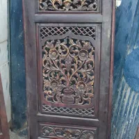 2دست پارتیشن قاجاری عتیقه موزه ای|کلکسیون اشیاء عتیقه|آباده, |دیوار