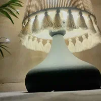 آباژور مکرومه دست بافت