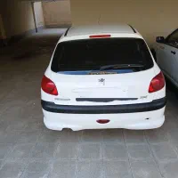 پژو ۲۰۶ سفید تیپ دو|خودرو سواری و وانت|مشهد, الهیه|دیوار