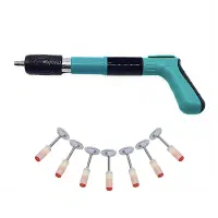 میخ کوب چاشنی خور تفنگی به همراه 50 میخ مخصوص