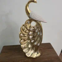 مجسمه طاووس سرامیکی