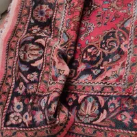 فرش دستبافت ۹متری کارکرده سالم.