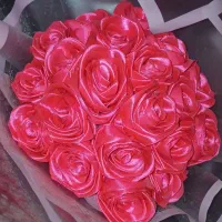 گل ربانی 21 شاخه صورتی