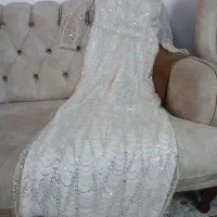 لباس مجلسی تمام سنگ و مروارید دوزی|لباس|ری, فیروزآباد|دیوار