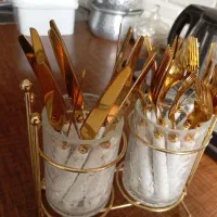 سرویس ۲۴ تا چاقو و چنگال سرامیکی نو