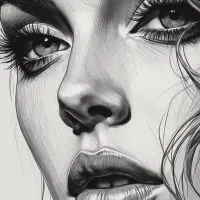 نقاشی سیاه قلم